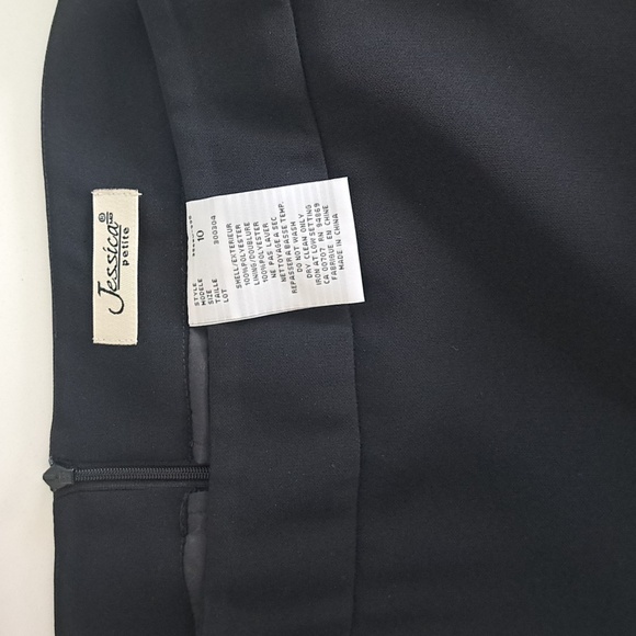 Jessica Petites Black Skirt - Picture 3 of 3